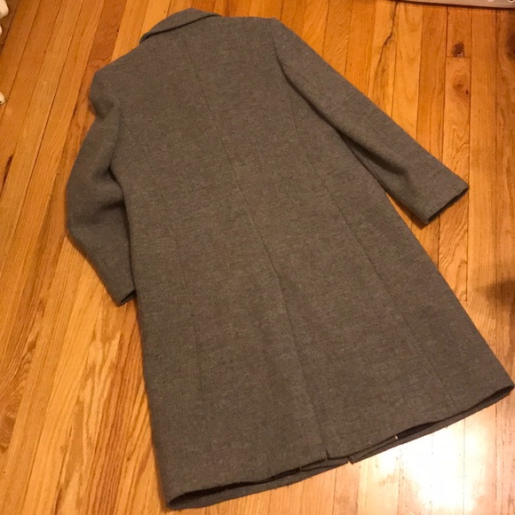 VIA SPIGA gray, buttoned up coat, wool, polyester - Picture 8 of 8
